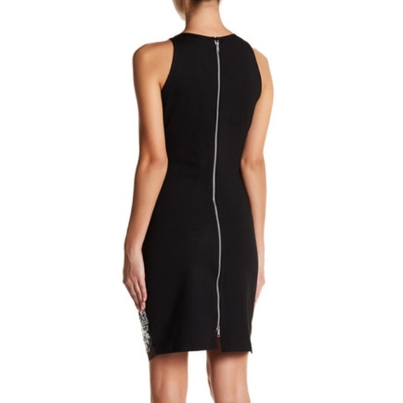 Alexia Admor Sequin Embroidered Mini Dress Sleeveless Cocktail Party ,SizeXS,NEW - Picture 2 of 11